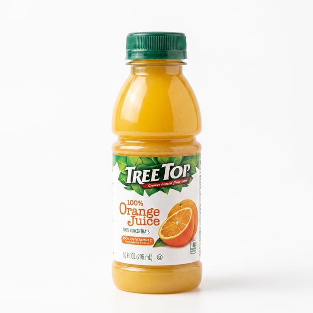 Tree Top Orange Juice.