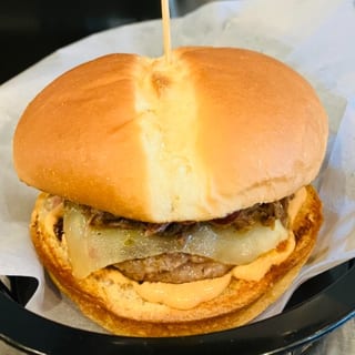 Texas Brisket Cheeseburger